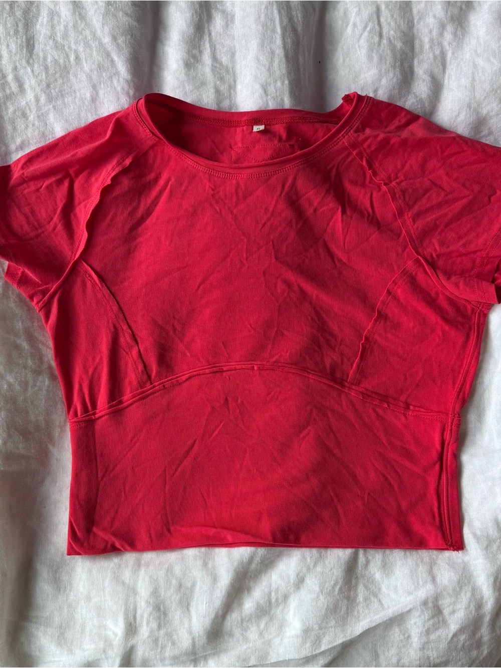 Basic Red Tee / Top - Picture 6 of 8